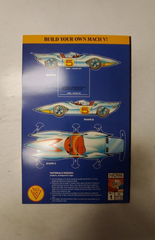 Speed Racer #1 (1992) NM Now Comic Book J720