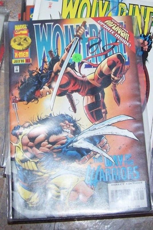 Wolverine #103 (Jul 1996, Marvel) elektra  +onslaught