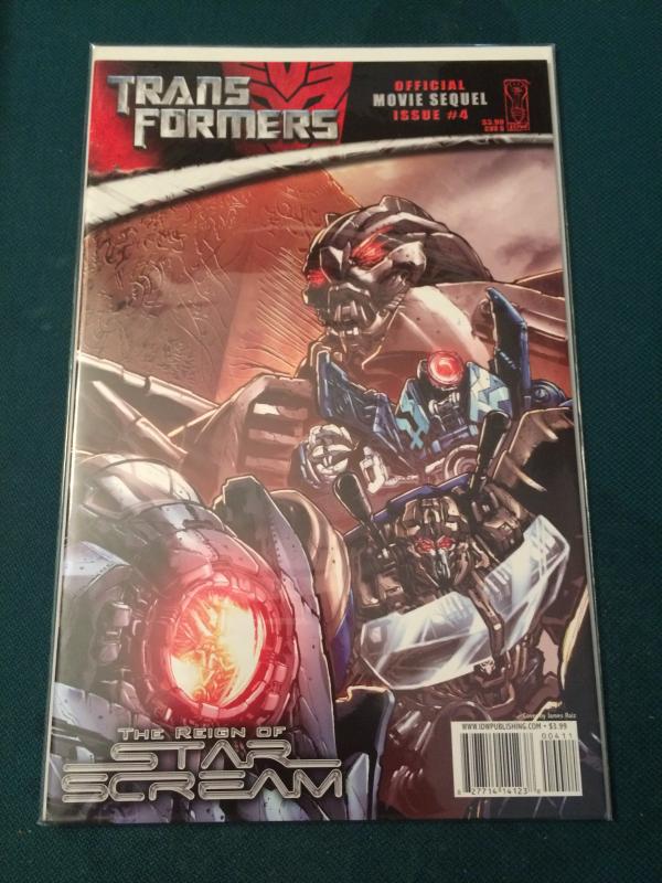 Transformers Official Movie Sequel #4 cover B