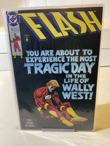 Flash #76  1993  9.0 (our highest grade)  Mark Waid!  1st App Max Mercury!
