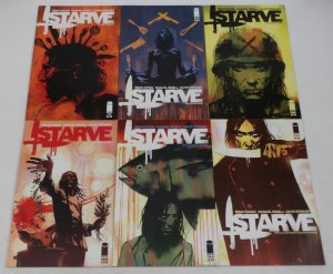 Starve #1-10 VF/NM complete series + variant - Brian Wood ; Image (AC26)