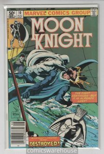 MOON KNIGHT (1980 MARVEL) #10 VF+ A67621