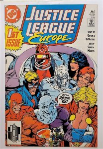 Justice League Europe #1 (Apr 1989, DC) VF/NM 