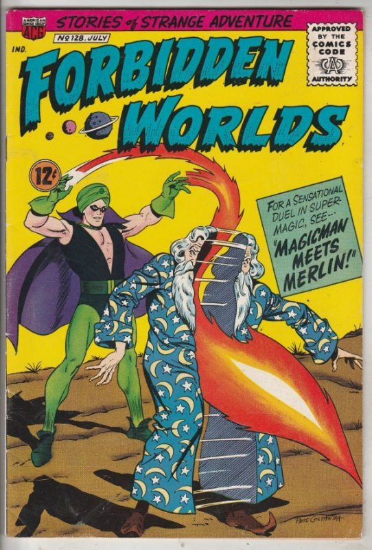 Forbidden Worlds #128 (Jul-65) NM- High-Grade Magicman