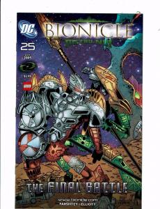 Lot of 6 Bionicle Metro Nui DC Comic Books #22 23 24 25 26 27 ZZ4