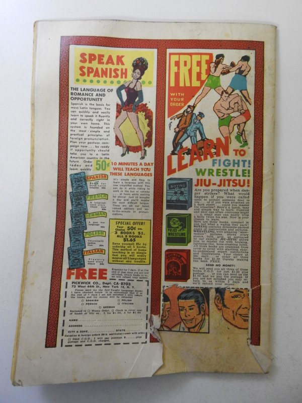 Yellowjacket Comics #10 (1946) GD Condition pencil fc