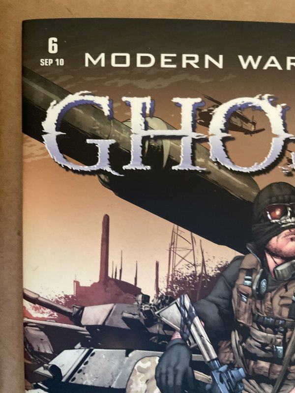 Modern Warfare 2: Ghost #6 NM+ Wildstorm Comics 2010 Low Print Run HTF