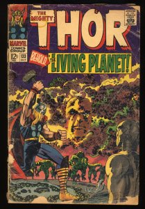 Thor #133 1st Appearance Ego Living Planet! Jack Kirby!