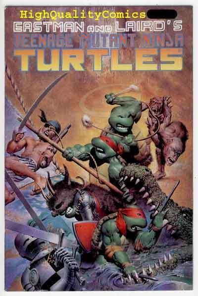 TEENAGE MUTANT NINJA TURTLES #33, NM+, Richard Corben, Kevin Eastman, Pirates