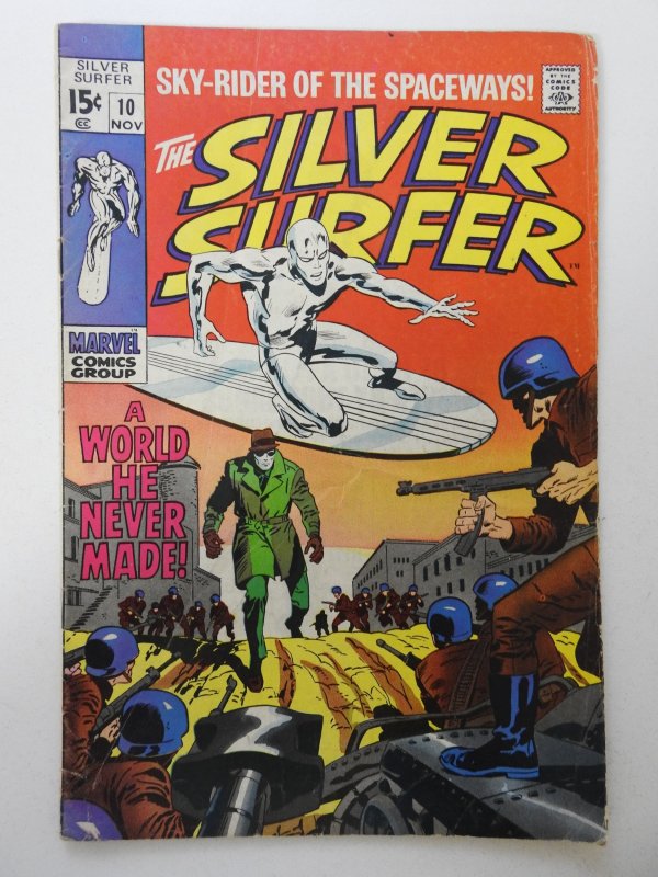 The Silver Surfer #10 (1969) VG Condition