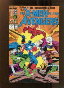 X MEN VS THE AVENGERS #1 (9.2) JUSTICE FOR ALL! 1987