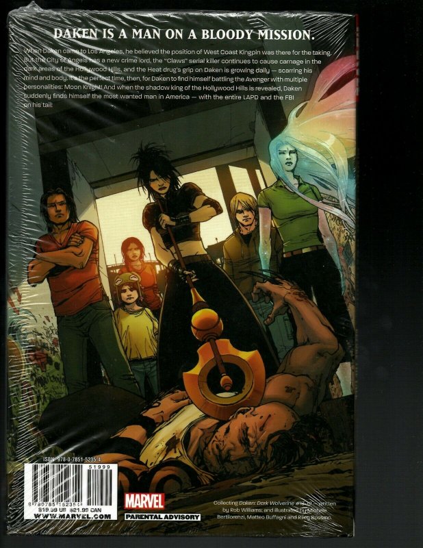 DAKEN: DARK WOLVERINE The Pride Before the Fall Marvel HARDCOVER Comic Book J402