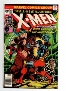 X-Men #102 newsstand - Juggernaut - Lillandra - 1976 - (-VF)