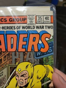 MARVEL COMICS THE INVADERS #26 and #35  1978