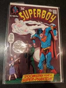 ​SUPERBOY #175 DOOMSDAY FOR A SUPER-PHANTOM fine +