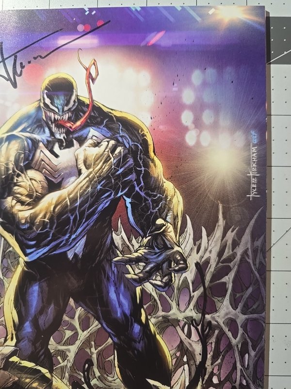 King In Black #5 Signed Tyler Kirkham Virgin Variant Cover