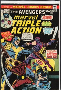 Marvel Triple Action #23 (1975) The Avengers