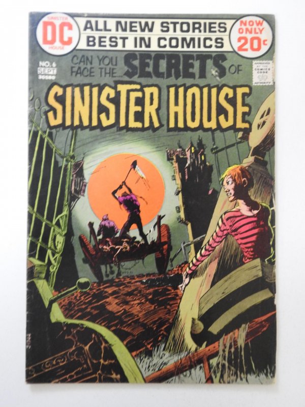 Secrets of Sinister House #6 (1972) Solid VG Condition!