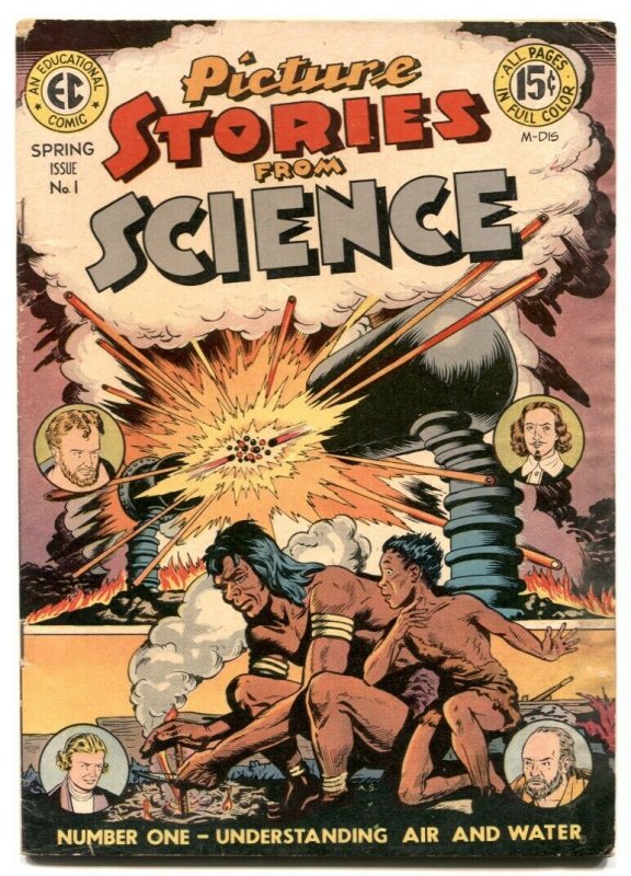 Picture Stories From Science #1 1947- EC comics VG/F