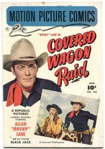 Motion Picture Comics #103 1951- Covered Wagon Raid  VG+