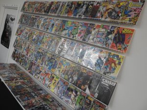 Huge Lot of 150+ Comics W/ JLA, Detective Comics, Hawkman Avg. VF- Condition!