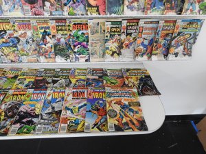 Huge Lot 150+ Low Grade Comics W/ Marvel Team-Up, Captain America +More See desc