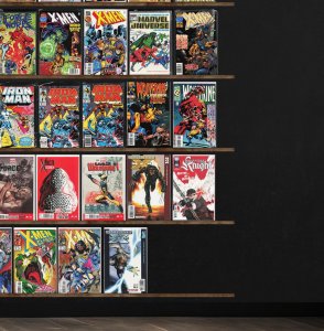 Huge Lot 160+ Comics with Cable, Iron Man, Force Works, Thunderstrike & More!