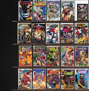 Huge Lot 130+ Comics with The Spectacular Spider-Man, Captain America & More!