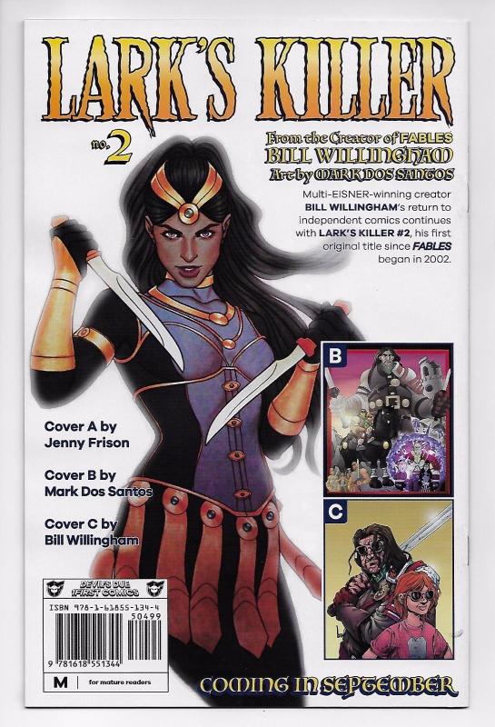 Malefic #1 Schaffer / Miller (Devils Due / 1First Comics, 2017) New/Unread VF/NM