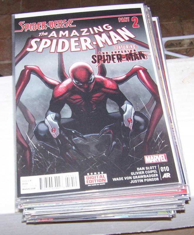 Amazing Spider-Man #  10 ( 2015, Marvel)  spider-verse pt 2+ superior spiderman 