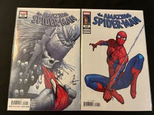 THE AMAZING SPIDER-MAN #22 Two Cover Versions, VFNM Condition