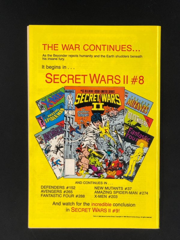 The Amazing Spider-Man #273 (1986) FN