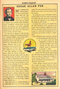 CLASSICS ILLUSTRATED #40 (AUG1947) 4.5 VG+ 1st Printing!  3 POE tales  60 pgs!