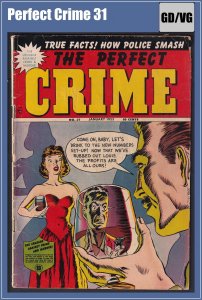 Perfect Crime 31 (1953) GD/VG Golden Age Cross comic