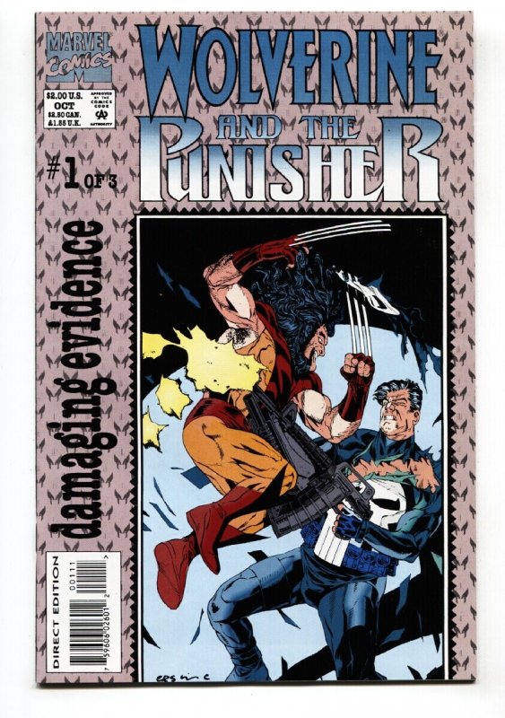 Wolverine and Punisher: Damaging Evidence #1  1993 - Marvel  -NM- - Comic Book