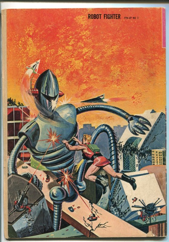 MAGNUS ROBOT FIGHTER #3 1963-GOLD KEY-RUSS MANNING-SCI-FI ART-vg minus