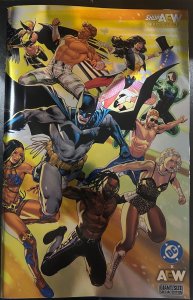 DC x AEW #1-2 GIANT SIZE FOIL SPECIAL EDITION! Treasury! All Elite Wrestling!
