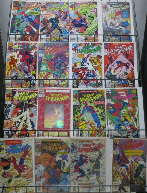 WEB OF SPIDER-MAN MEGA-SAMPLER! 46 ISSUES! Spidey's 3rd series- Vulture,Doc Ock!