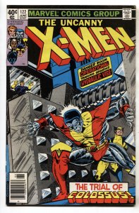 X-MEN #122-COLOSSUS COVER-1979-comic book