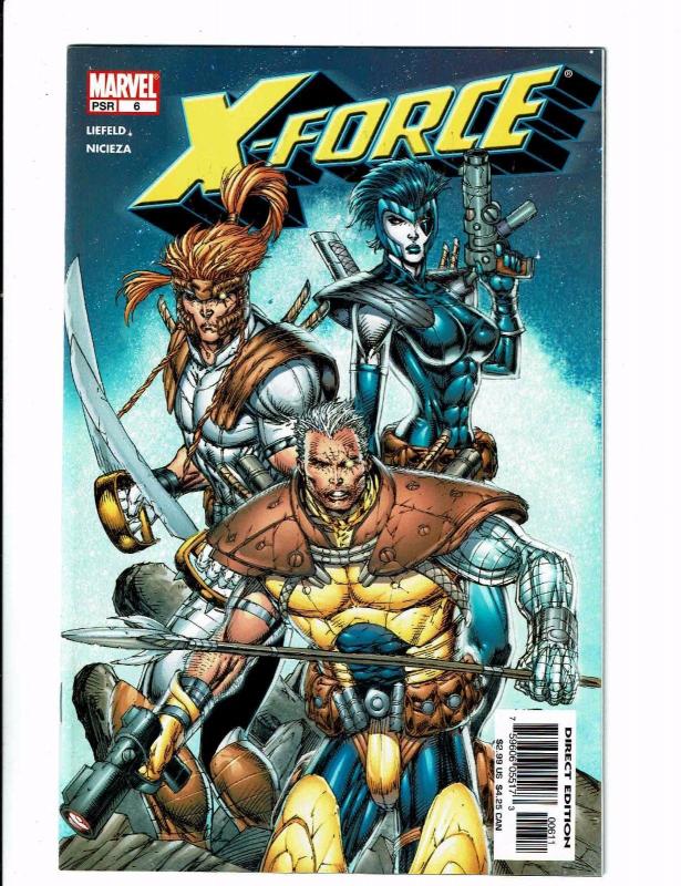 3 X-Force Marvel Comics Cable Messiah War # 1 NM Variant + # 6 Ain't No Dog TW9