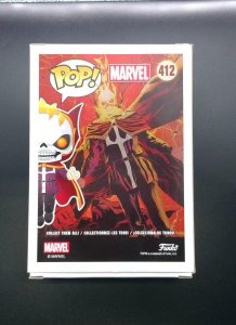 Funko Pop! Doctor Strange (Ghost Rider) #412, Marvel, GITD LA Comic Con Excl.
