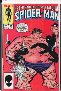 The Spectacular Spider-Man #91 (1984) Spider-Man