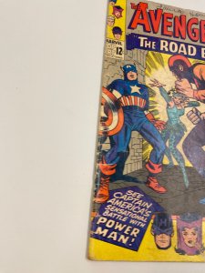 The Avengers #22 (1965)the enchantress low grade copy tanning/ staining