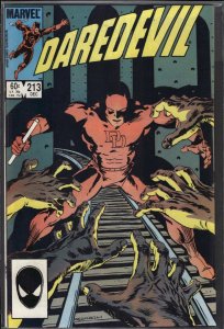 Daredevil #213 (1984) Daredevil