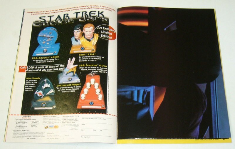 Official Star Trek: Deep Space Nine Magazine, The #19 VF; Starlog | save on ship