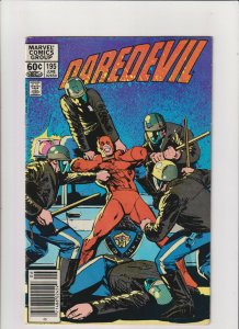 Daredevil #195 FN- 5.5 Marvel Comics 1983 Bronze Age Klaus Janson