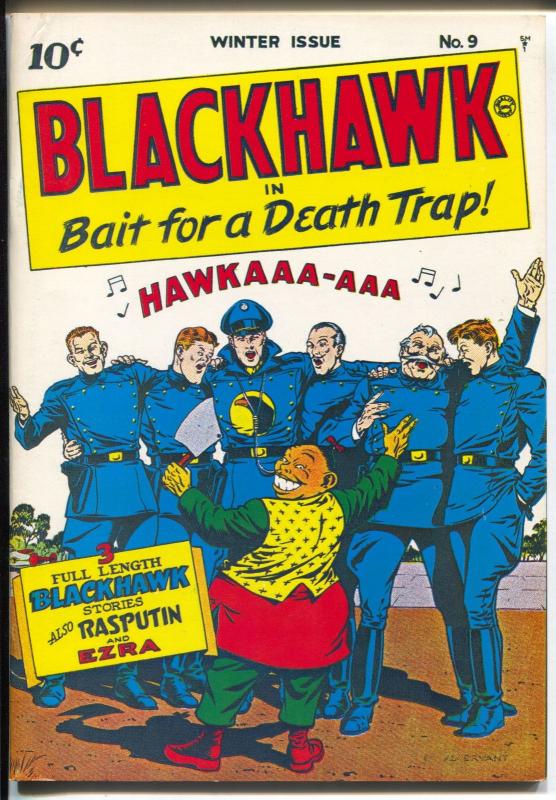 Blackhawk 1970's-Reprints Blackhawk #9 from 1944-color cover-NM