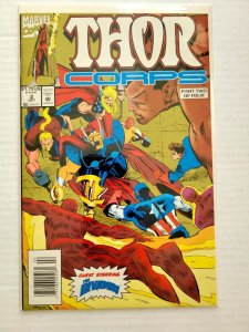 Thor Corps #2 (Marvel 1991) Part 2 of 4, guest starring The Invaders