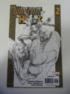Ultimate Wolverine vs. Hulk #2 Sketch Cover (2006)