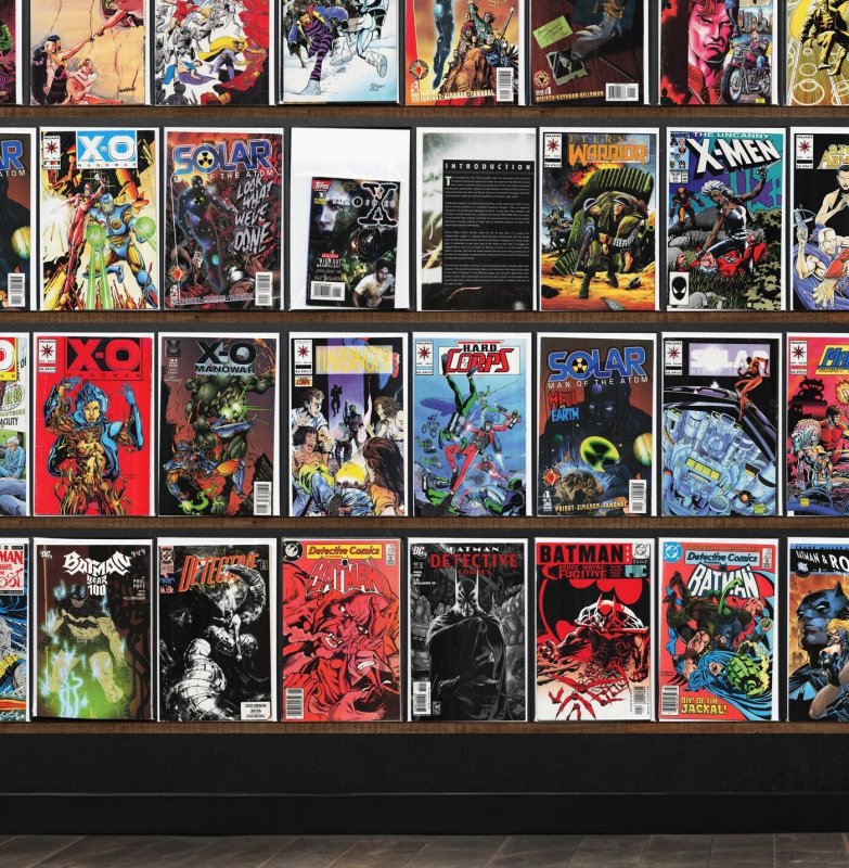 Huge Lot 150+ Comics with Archer & Armstrong, Detective Comics, Batman & More!